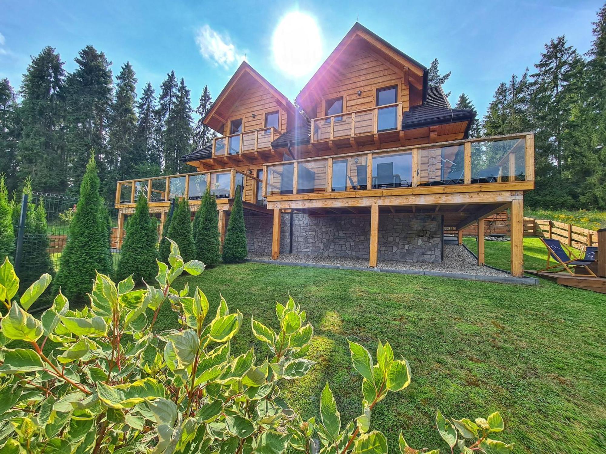 Lk Resort Lapsze Domy Z Prywatna Balia I Sauna Lapsze Nizne Luaran gambar