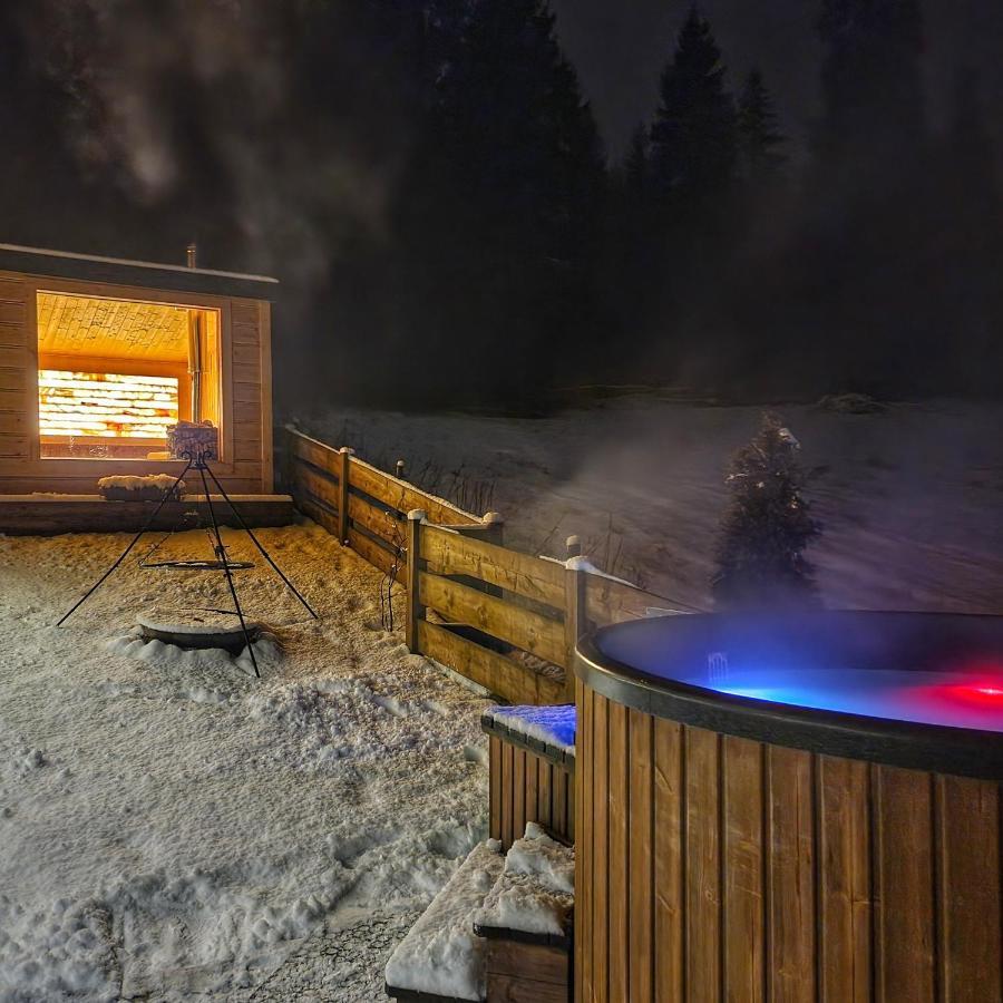 Lk Resort Lapsze Domy Z Prywatna Balia I Sauna Lapsze Nizne Luaran gambar