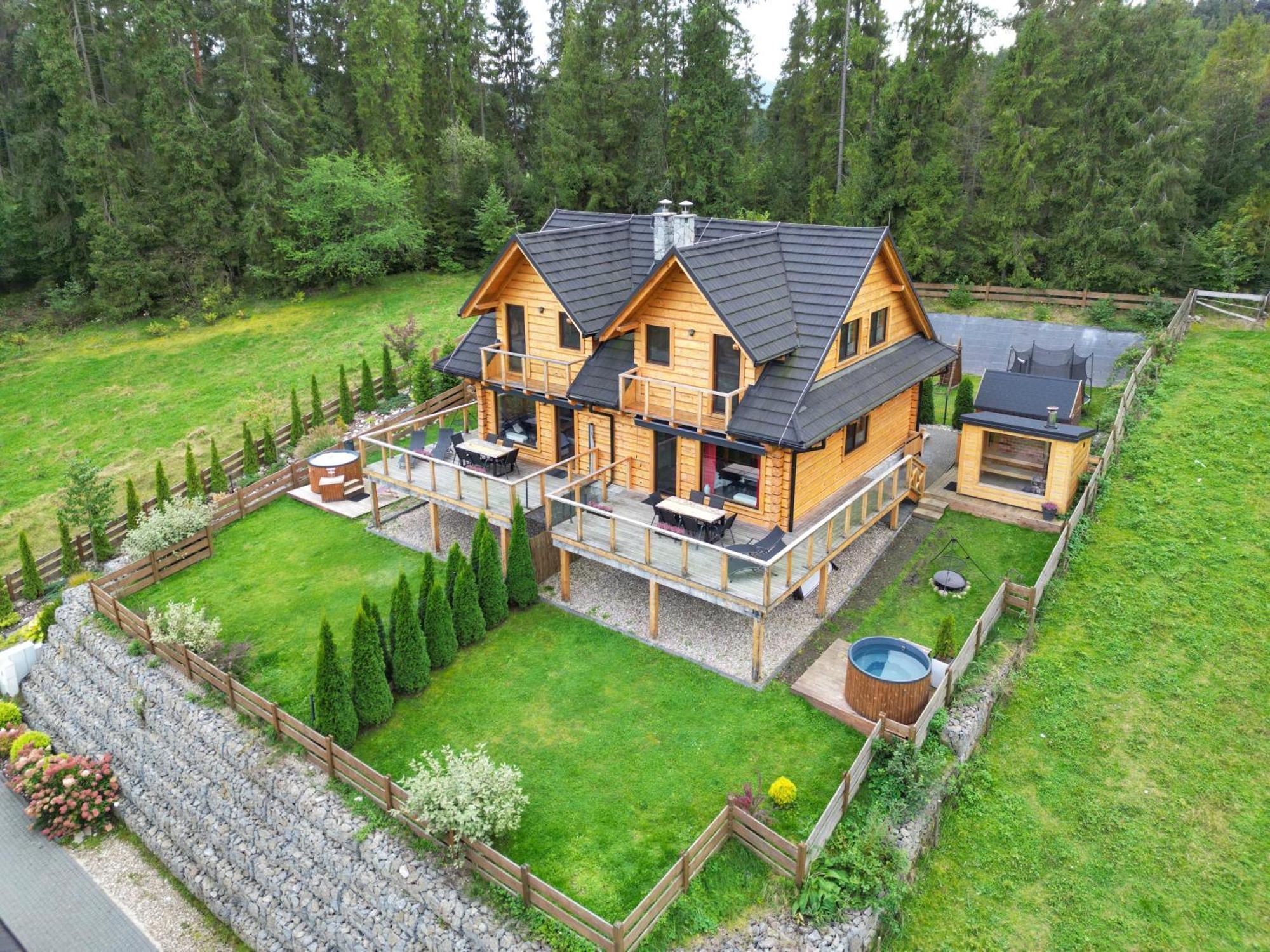 Lk Resort Lapsze Domy Z Prywatna Balia I Sauna Lapsze Nizne Luaran gambar